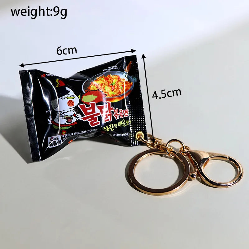 Instant Noodles Keychain