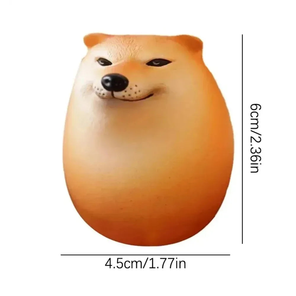 Shiba Inu Realistic Egg Shape