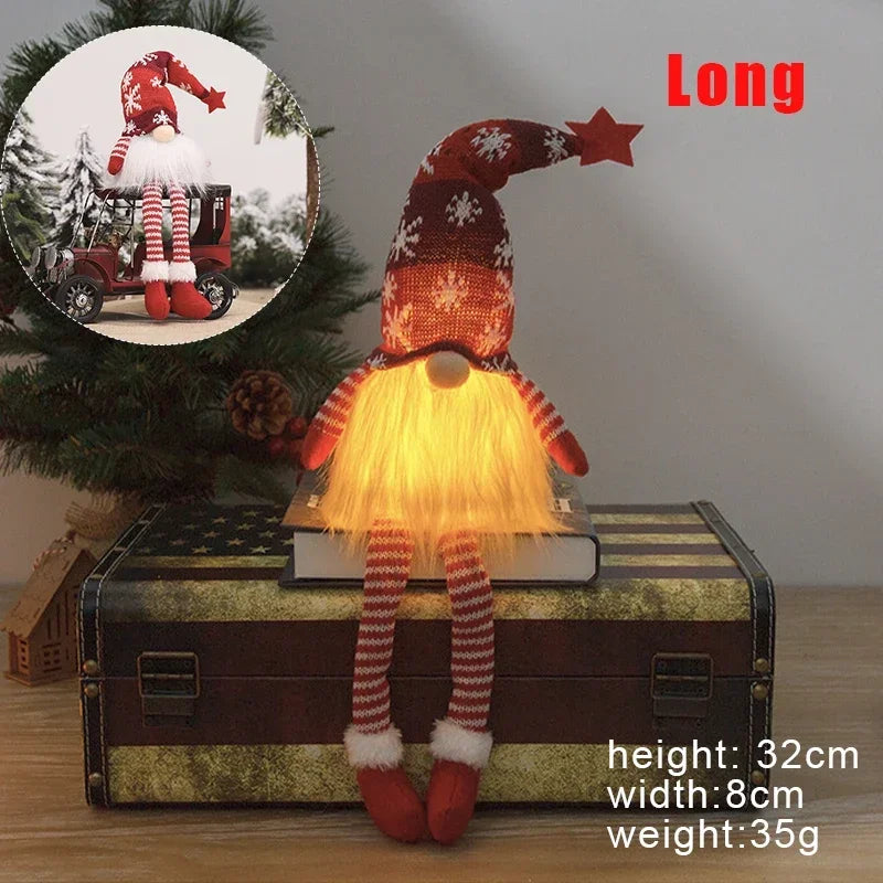 Christmas Faceless Doll Gnome