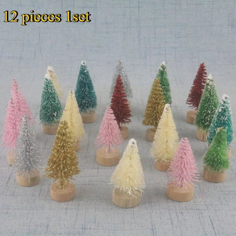 12Pcs Artificial Christmas Tree