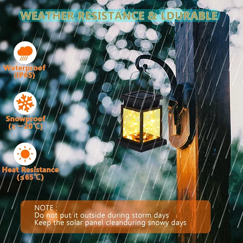 Solar LED Lights Outdoor or Indoor Hanging