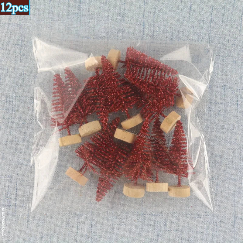 12Pcs Artificial Christmas Tree