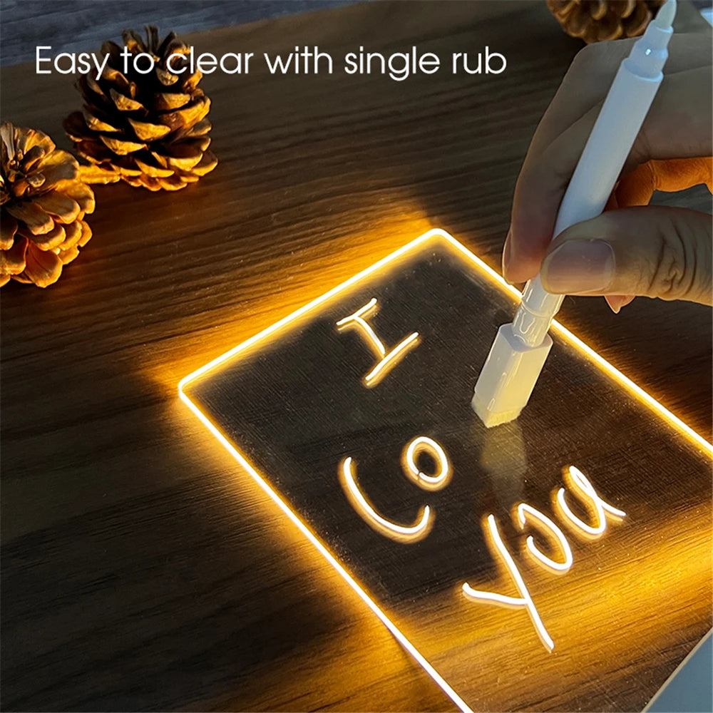 Transparent Writable Luminous LED Board