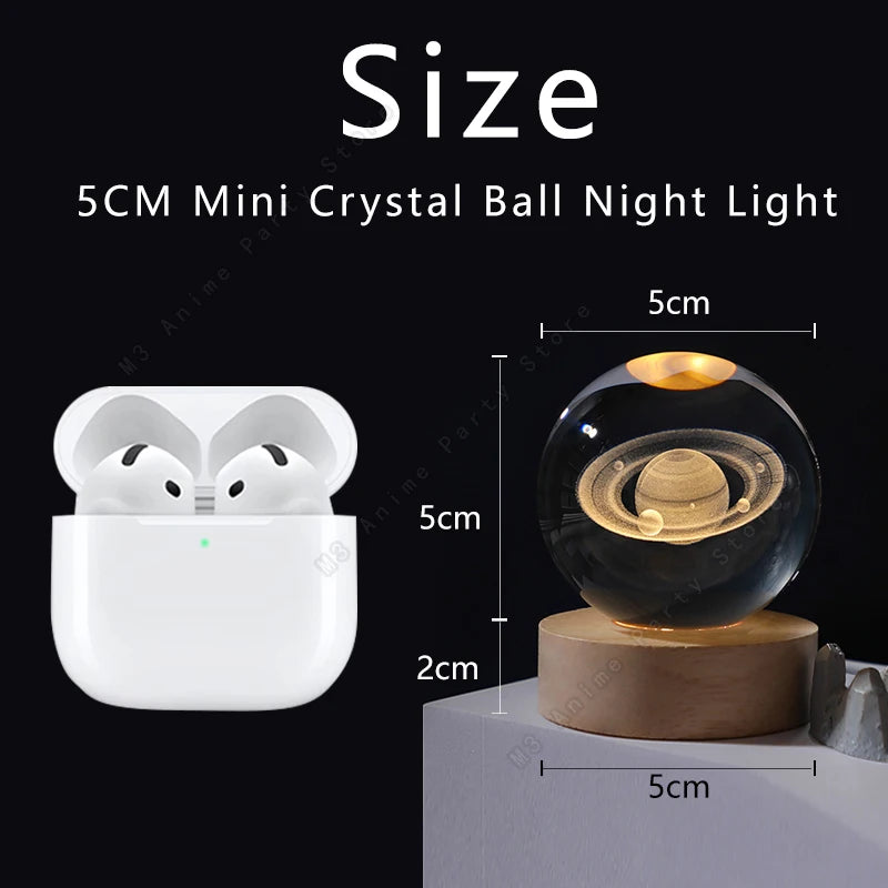 Unique LED 3D Crystal Ball