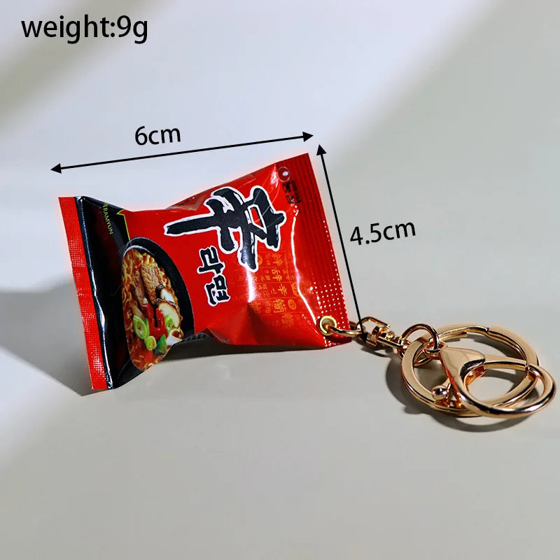 Instant Noodles Keychain