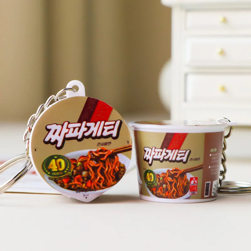 Instant Noodles Keychain