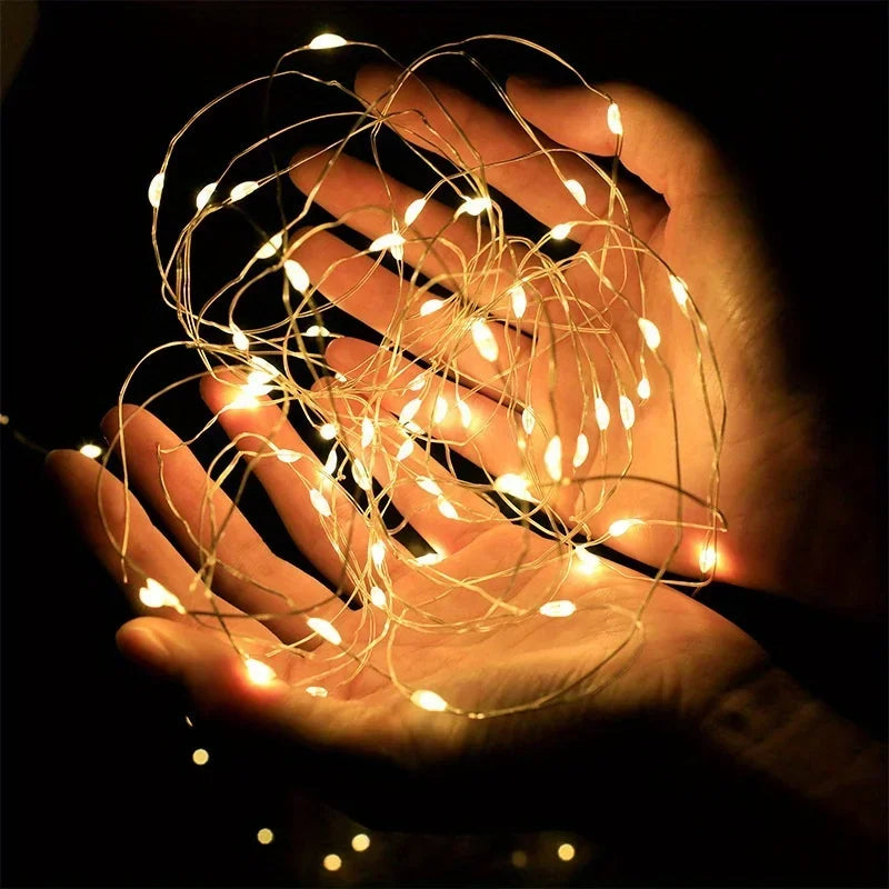 Mini Fairy Lights Copper With 3 Speed Modes