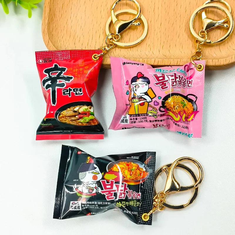 Instant Noodles Keychain