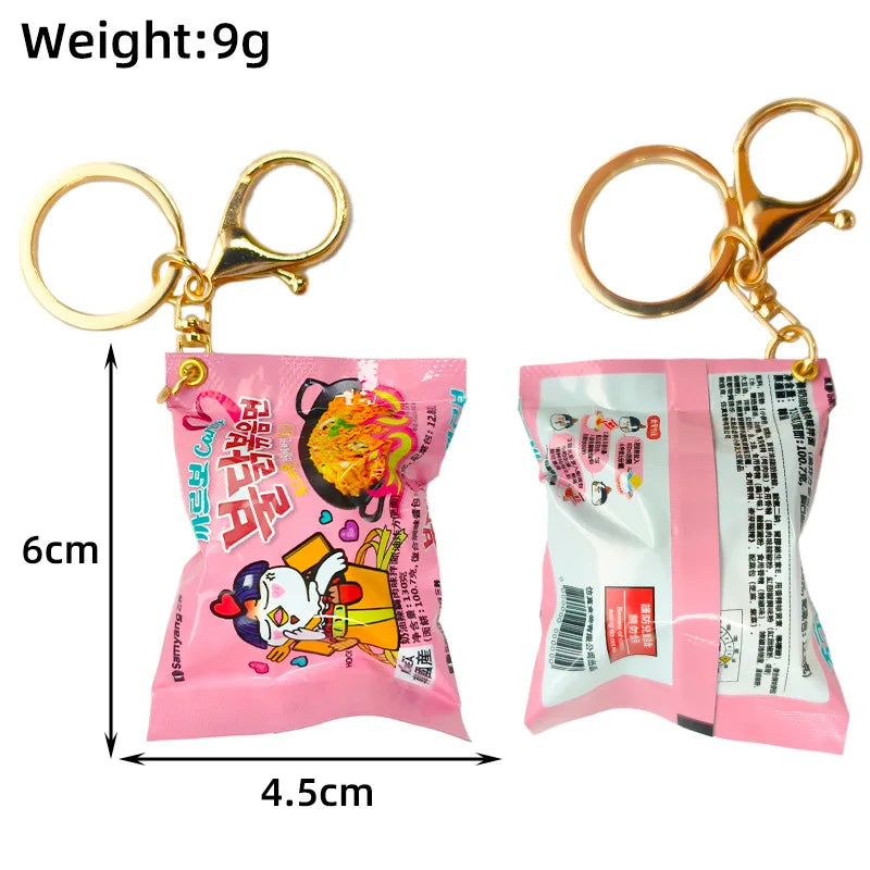 Instant Noodles Keychain