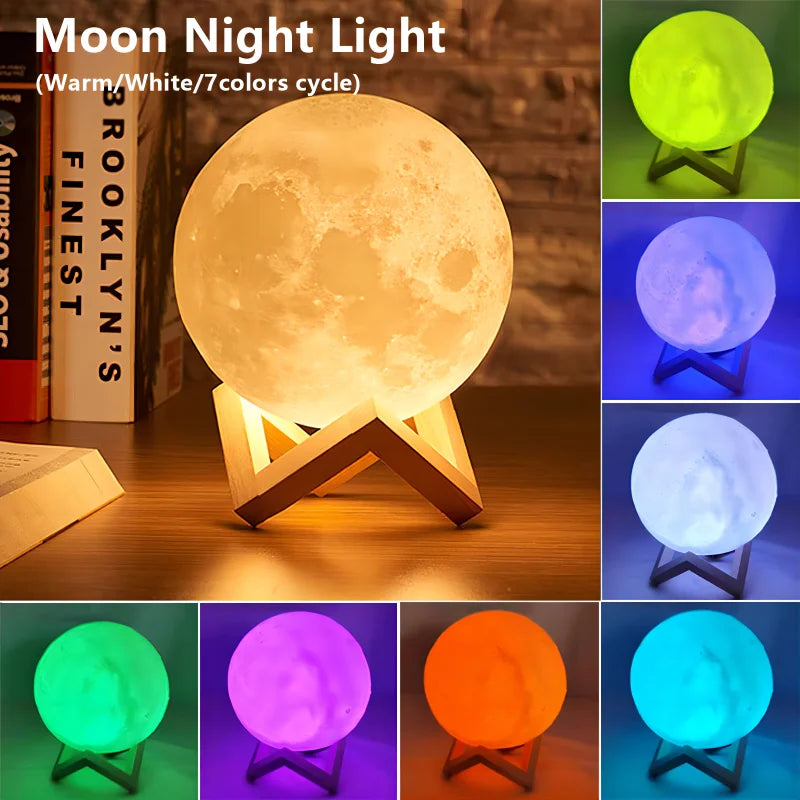 Book Light LED Moon